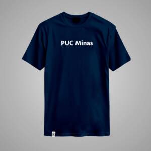 Camiseta PUC Minas Azul Marinho